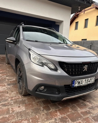 Peugeot 2008 cena 49999 przebieg: 56000, rok produkcji 2018 z Wągrowiec małe 137